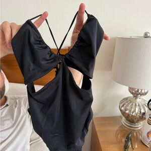 Brand New Black One Piece Swimsuit